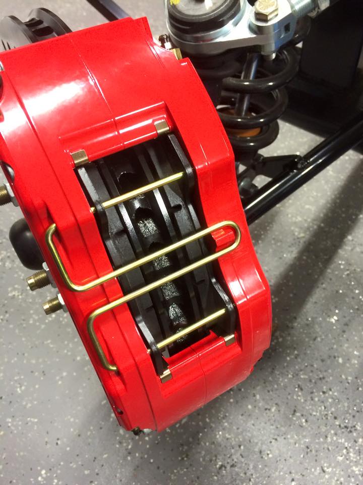 Installed Wilwood Front Brakes