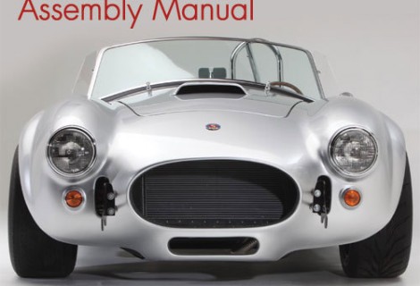 Reading the Factory Five Roadster Complete Build Manual